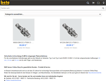 Tablet Screenshot of betasensorik.biz